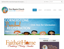 Tablet Screenshot of fbcthomson.org